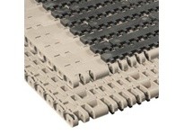 Rexnord TCF7705-18 18" Width, 1" Pitch, RubberTop, Grey Tough Composite, Straight Running, 7705RT MatTop Chain with Acetal Pins1