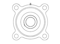 HubCity 1003-04103 FC250X1-3/16 Flange Cartridge Bearing