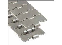 Rexnord 10.006.84.11 3.25" Width, 1.5" Pitch, Solid Top, Non Magnetic Austenitic Stainless Steel, Straight Running, 815 TableTop