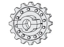 REXNORD 6190142 101-2506-1HW S111-16T SEG SPKT W/HW