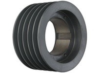 Browning 5B90R 5 Groove A, B Belt Section Cast Iron Bushed Bore Multiple Sheave, Split Taper Bushed, 9.35" Outside Diameter5 Gro