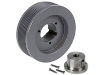 Browning 7C102R 7 Groove C Belt Section Cast Iron Bushed Bore Multiple Sheave, Split Taper Bushed, 10.6" Outside Diameter7 Groov