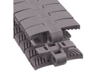 Rexnord 749.63.31 3.3" Width, 1" Pitch, Solid Top, Brown High Performance, Side-flexing, 1050 FTTAB TableTop Chain with Stainles