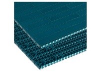 Rexnord 873.27.21 40.16" Width, 1" Pitch, Solid Top, Green Low Friction Acetal, Straight Running, 2 Positrack, 1000FT MatTop Cha