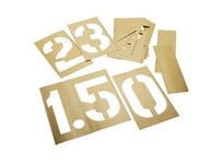 Hanson 10162 12'' GOTHIC STYLE NUMBERS SET 13 PC | YarinInd