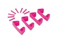 Hanson 10191 1'' - 46 PC PLASTIC INTERLOCKING STENCIL