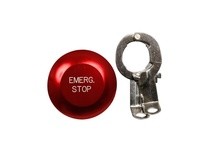 Cutler Hammer 10250ED952 OILTIGHT PUSHBUTTON W/PADLOCK