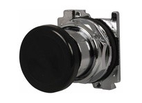 Cutler Hammer 10250T121 Pushbutton 30.5 mm 40 mm Mushroom Head Black Non-Illuminated 10250T Series