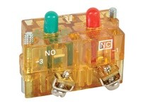 Cutler Hammer 10250T1C Heavy-Duty Pushbutton Contact Block SPST 1NO 1NC Screws 10250T Series