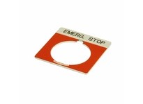 Cutler Hammer 10250TS13 LGD PLT SQ ESTOP