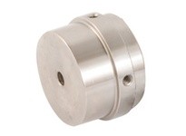 Omega 7300727M1 Rough Bore, 15." Barrel Outside Diameter, 7." Length, Steel, Size 140M Rough Stock Bore (HRB) Hubs for Elastomer