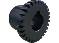 Martin Sprocket 1030T-HUB28MM BLUE-FLEX GRID CPLG HUB BS METRIC