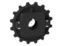 Rexnord 614-169-5 40 mm Round Shaft-ready Bore, 6.407" Pitch Diameter, 16 Teeth, 1 Keyway, PA, NS7956 Molded Split Sprocket40 mm