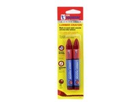 Hanson 10356 RED LUMBER CRAYON - 2 COUNT CARDED | YarinInd