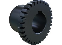 Martin Sprocket 1040T-HUB35MM BLUE-FLEX GRID CPLG HUB BS METRIC