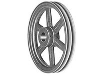 Browning 2BK140H 2 Groove 4L or A, 5L or B Belt Section Cast Iron FHP - Bushed Sheave, Split Taper Bushed, 13.75" Outside Diamet