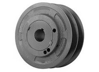 Browning 2VP68X7/8 2 Groove 4L or A, 5L or B, 5V Belt Section Cast Iron Finish Bore FHP Variable Pitch Sheave, 0.875" Bore, 6.55