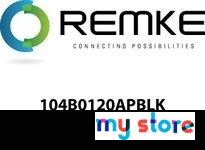 Remke 104B0120APBLK Mini-Link Plug Assembly PVC Male 4 Pole 12ft 16 AWG black