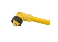Remke 104C0030AP Mini-Link Plug Assembly PVC Female 90° 4 Pole 3ft 16 AWG | YarinInd
