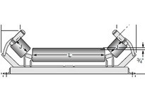 Rexnord 42-GC5413-01 5.0" Roll Diameter, Steel, Classic C Training Idlers5.0" Roll Diameter, Steel, Classic C Training Idlers