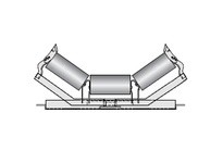 Rexnord 30-GD5310-02 5.0" Roll Diameter, Steel, Classic C Training Idlers | YarinInd