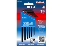 10507 Hex-L Key Set Short Series 7pc. 1.5MM-6MM