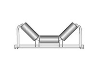 Rexnord 24-GD5400-02 5.0" Roll Diameter, Steel, Classic D Trough Steel Roll5.0" Roll Diameter, Steel, Classic D Trough Steel Rol
