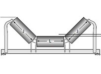 Rexnord 60-GC5400-01 5.0" Roll Diameter, Steel, Classic C Trough Steel Roll5.0" Roll Diameter, Steel, Classic C Trough Steel Rol