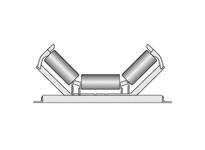Rexnord 30-GC6410-02 6.0" Roll Diameter, Steel, Classic C Training Idlers6.0" Roll Diameter, Steel, Classic C Training Idlers
