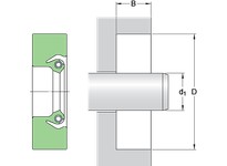 SKFSEAL 1055X1100X25 HS5 R Large Diameter Seal | YarinInd