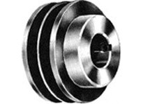 Browning 4F3V30X1 4 Groove 3V Belt Section Cast Iron Bushed Bore Multiple Sheave, Finished with Keyway and SS, 3" Outside Diamet