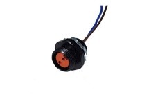 Remke 105Q0010MHT Mini-Link Receptacle Hi-Temp Silicone Female 5 Pole 1ft