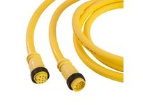 Remke 106AG0040A Mini-Link Cable Assembly Rubber Male/Female 6A Pole 4ft 16 AWG