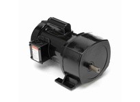 Leeson 107000.00 0.25 HP AC Gearmotor, 1 phase, 8 RPM, 115/208-230 V, 48Y Frame, TEFC0.25 HP AC Gearmotor, 1 phase, 8 RPM, 115/2