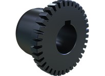 Martin Sprocket 1070T-HUB1 13/16 BLUE-FLEX GRID CPLG HUB BS | Industrial Supplies