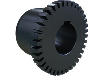 Martin Sprocket 1070T-HUB48MM BLUE-FLEX GRID CPLG HUB BS METRIC