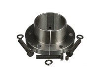 Browning E 3 7/16 Q-D Bushing Inch Bore Type, 3.4375" Bore Size, 2.64" Length Trough Bore, 6" Outer Diameter, E Bushing, Ductile