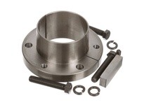 Browning E 3 1/2 Q-D Bushing Inch Bore Type, 3.5" Bore Size, 2.64" Length Trough Bore, 6" Outer Diameter, E Bushing, Ductile Iro
