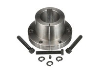 Browning F 2 7/8 Q-D Bushing Inch Bore Type, 2.875" Bore Size, 3.68" Length Trough Bore, 6.625" Outer Diameter, F Bushing, Gray 