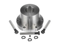 Browning J 2 7/16 Q-D Bushing Inch Bore Type, 2.4375" Bore Size, 4.51" Length Trough Bore, 7.25" Outer Diameter, J Bushing, Gray