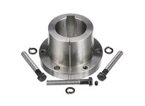 Browning J 3 3/8 Q-D Bushing Inch Bore Type, 3.375" Bore Size, 4.51" Length Trough Bore, 7.25" Outer Diameter, J Bushing, Gray I