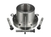 Browning J 3 7/16 Q-D Bushing Inch Bore Type, 3.4375" Bore Size, 4.51" Length Trough Bore, 7.25" Outer Diameter, J Bushing, Gray