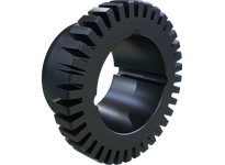 Martin Sprocket 1080T-HUB2525 BLUE-FLEX GRID CPLG HUB TB BUSHED