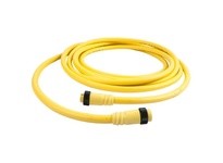 Remke 108G0120AP Mini-Link Cable Assembly PVC Male/Female 8 Pole 12ft 16 AWG