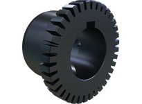 Martin Sprocket 1090T-HUB3 1/4 BLUE-FLEX GRID CPLG HUB BS