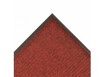 NoTrax 109S0034RB Low Profile Entry Rug Mat, Brush Step, 109 3X4 Red/Black