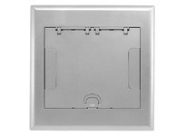 Hubbell Wiring 10GAFBCVRALU 6/10G AFB CVR FLUSH ALUMINUM | Industrial Supplies