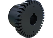 Martin Sprocket 1100T-HUB2 1/8 BLUE-FLEX GRID CPLG HUB | Industrial Supplies