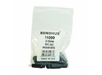 Bondhus 11099 Set 9 Ball End Insert Bits (2-12mm)