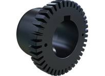 Martin Sprocket 1110T-HUB4 3/16 BLUE-FLEX GRID CPLG HUB | Durable Industrial Supplies